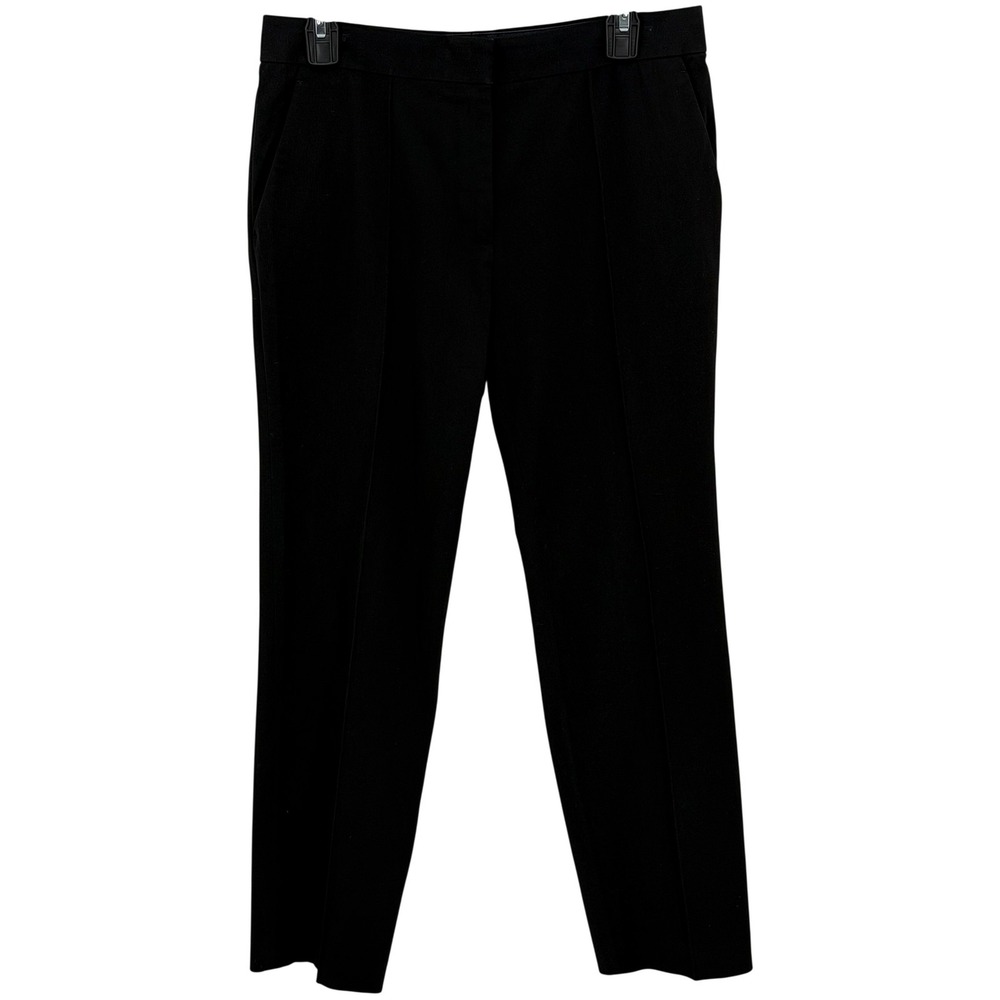 Tory Burch Pants Womens 4 Black Stretch Trouser Office Work Designer Staple